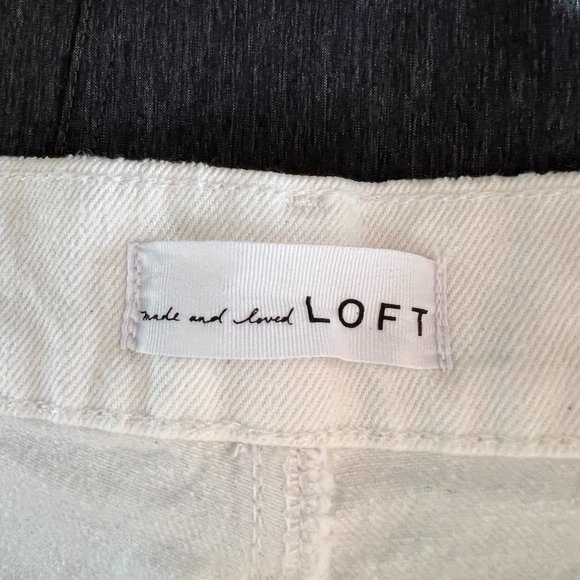 Loft High Rise Denim Shorts - Picture 12 of 13